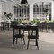 Flash Furniture Henry 47in. Solid Wood Dining Table, Heavy Duty Rectangle Wood Table for 4, Black Matte Finish KER-T-217-BLK-47-GG - alternate 10